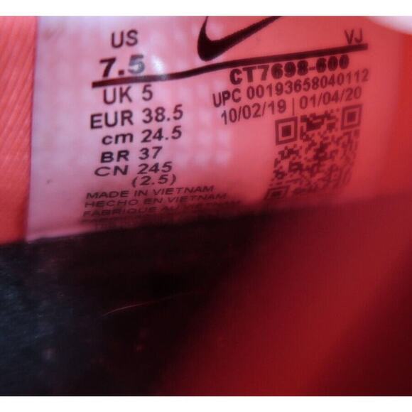 Nike Shoes Womens 7.5 Athletic Trainers Air Max 2090 Sneakers Running Lava Glow - Picture 12 of 14